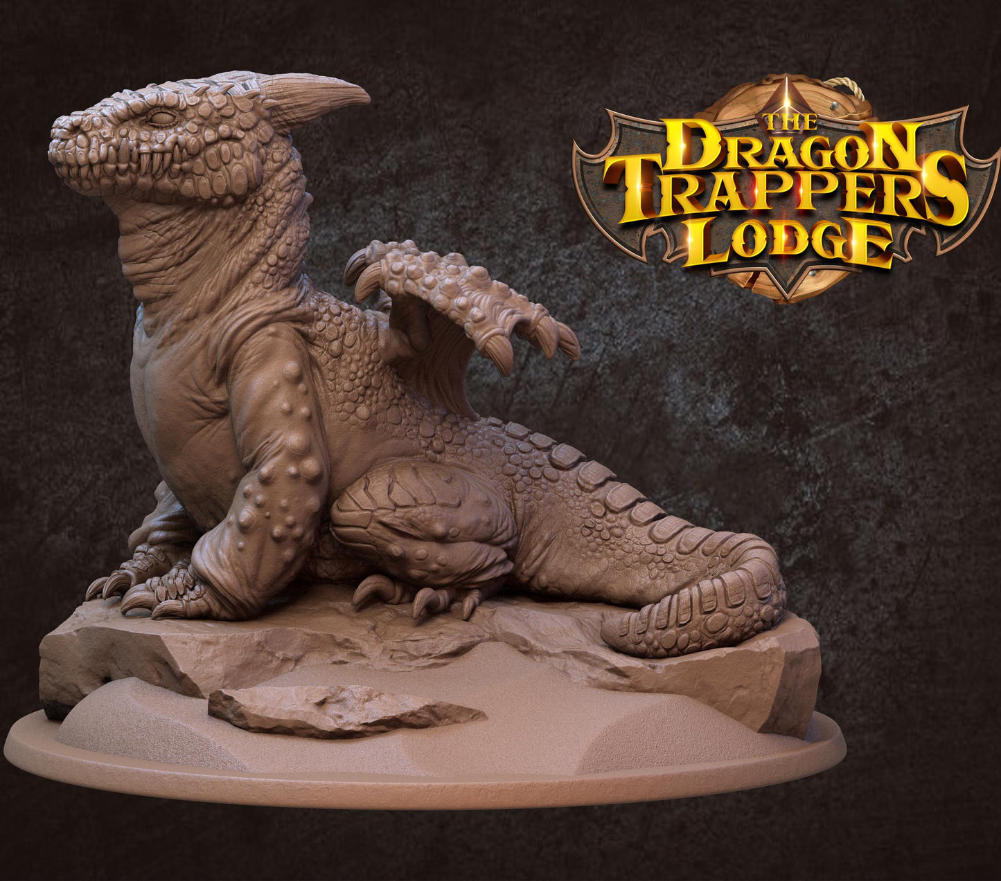 Desert Burrower Dragon - Dragon Trapper's Lodge