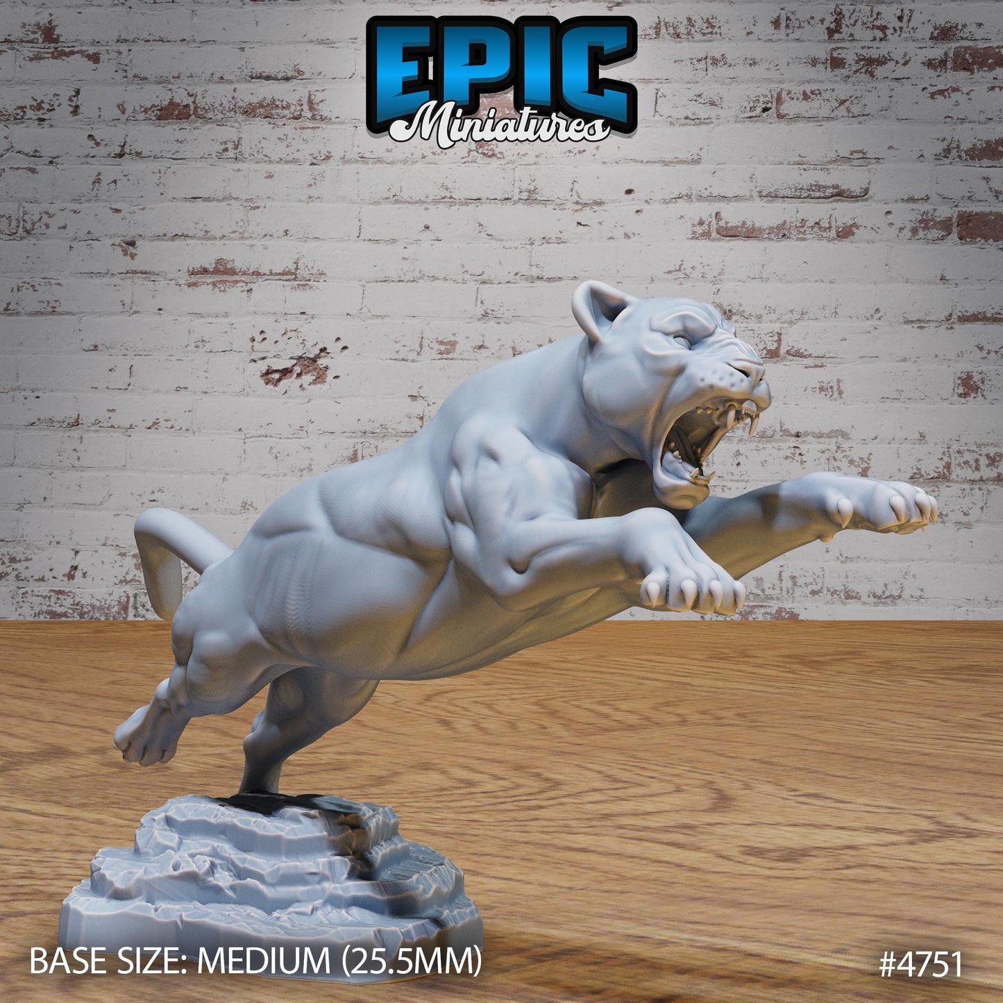 Black Panther (3 Variants Available) - Epic Miniatures