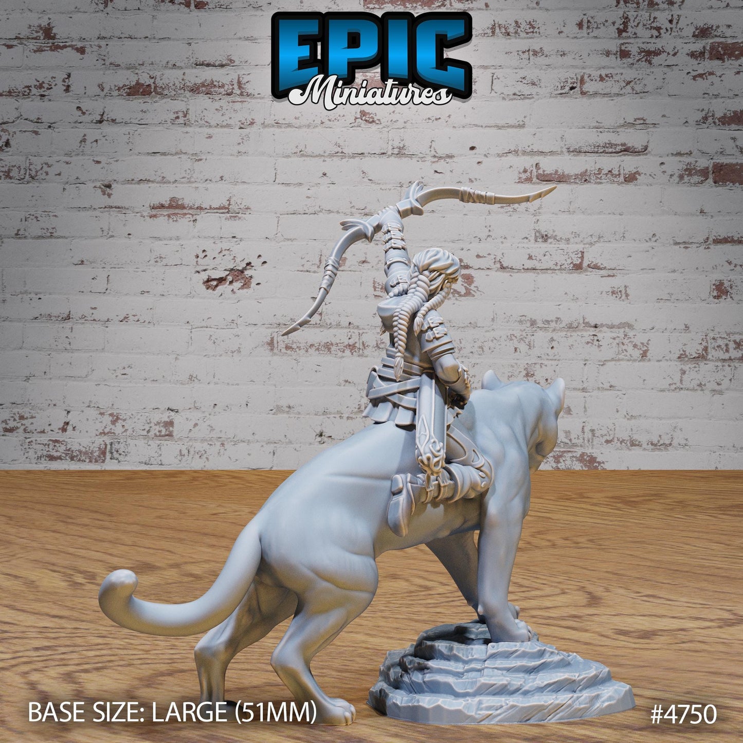 Hunter Girl (3 Variants Available) - Epic Miniatures