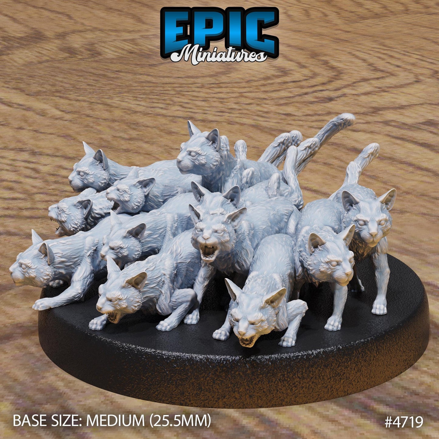 Cat Swarm (2 Variants Available) - Epic Miniatures