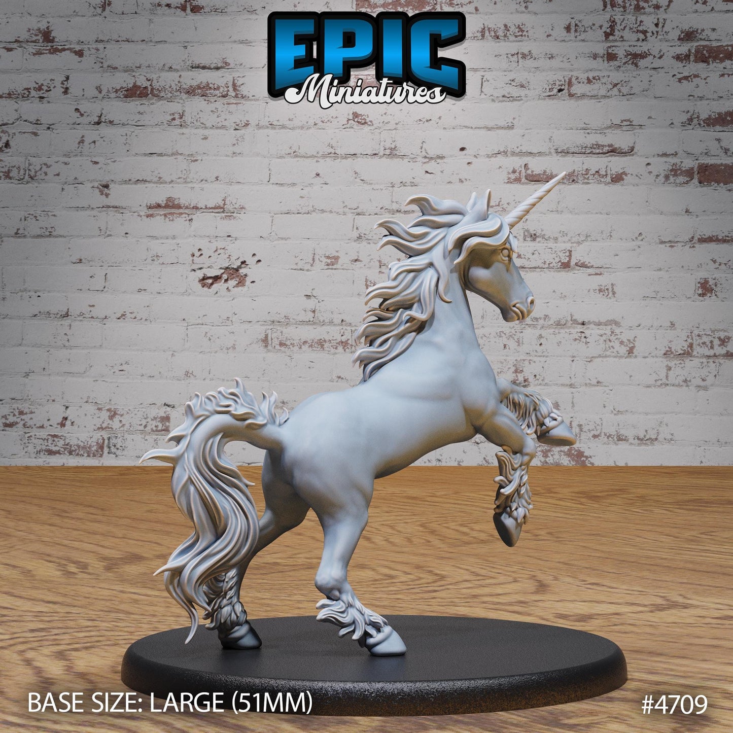 Unicorn, Classic (3 Variants) - Epic Miniatures