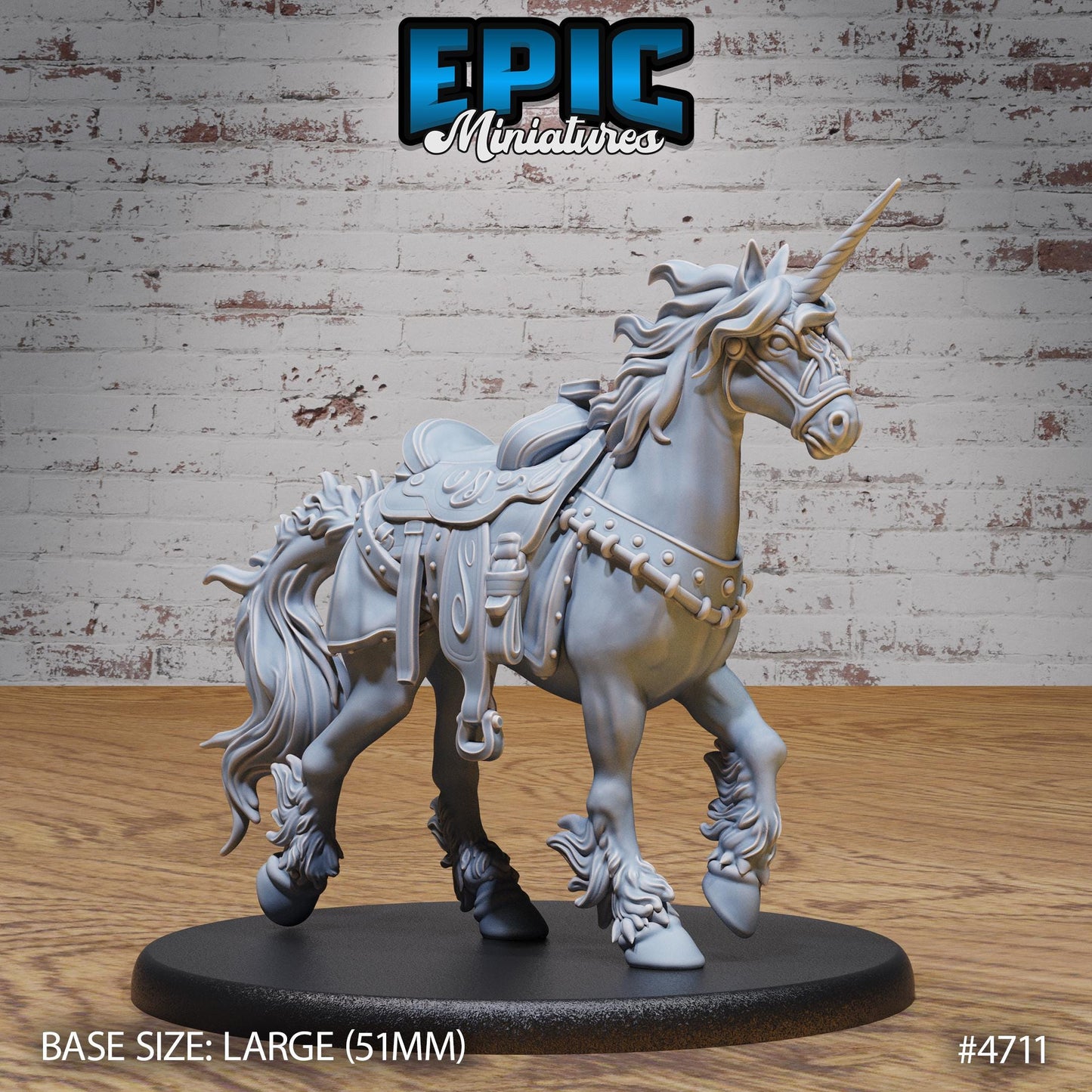 Unicorn, Classic (3 Variants) - Epic Miniatures