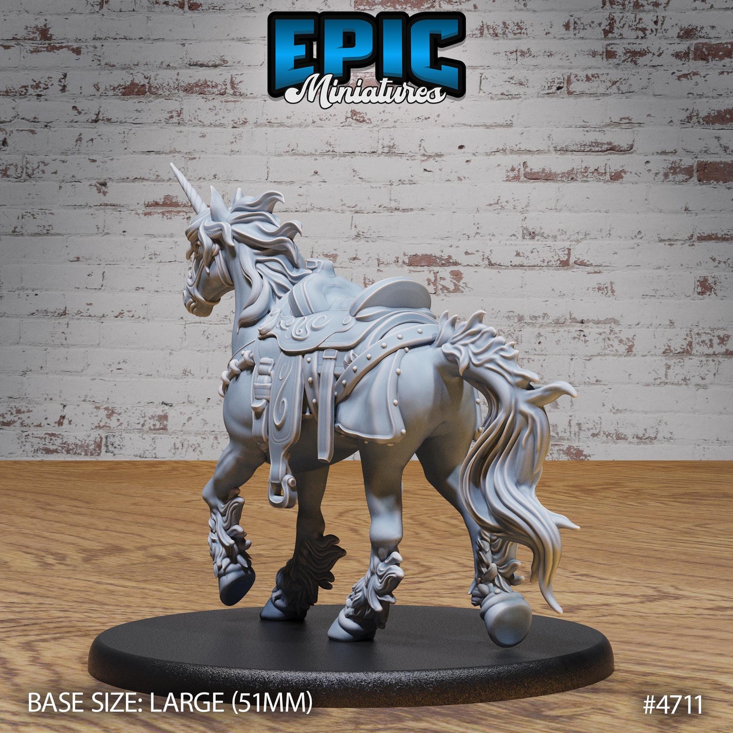 Unicorn, Classic (3 Variants) - Epic Miniatures