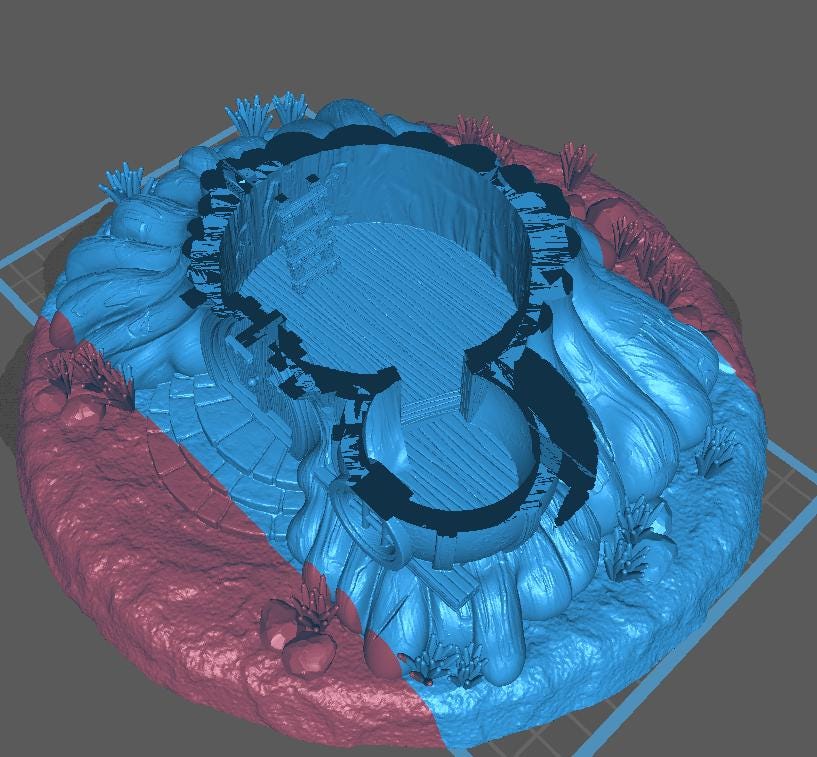 Forest Tree House, Playable Terrain Piece - Epic Miniatures
