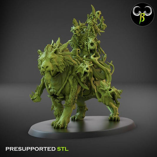 Remo'Jai, Jungle Hunter - Clay Beast Creations