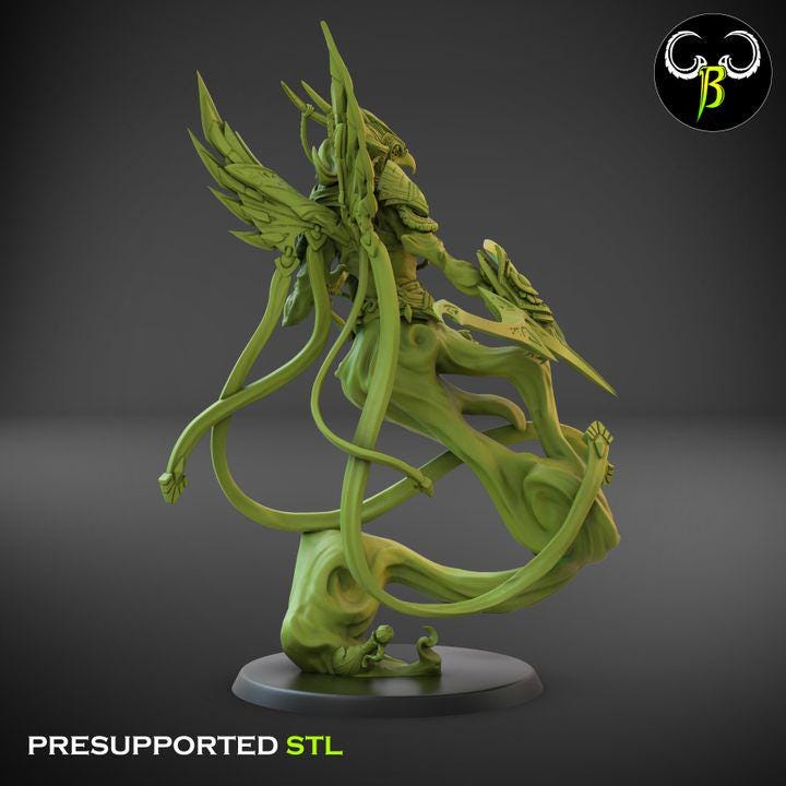 Wind'Jinn (2 Variants Available) - Clay Beast Creations