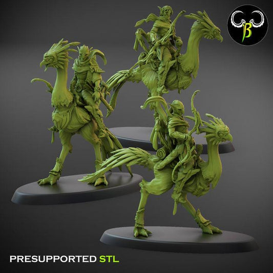 Sand Runners, Bow Squad 1 (3 Variants Available) - Clay Beast Creations