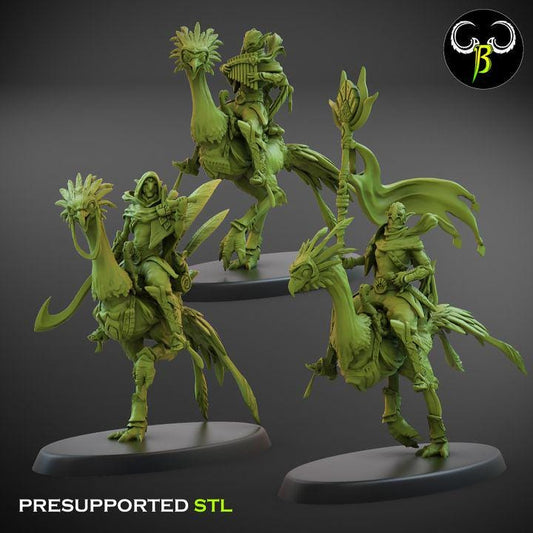 Sand Runners, Leader Squad (3 Variants Available) - Clay Beast Creations