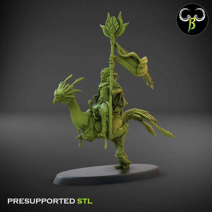 Sand Runners, Leader Squad (3 Variants Available) - Clay Beast Creations