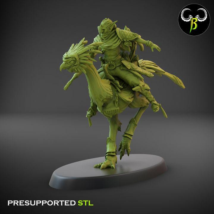 Sand Runners, Bow Squad 2 (3 Variants Available) - Clay Beast Creations