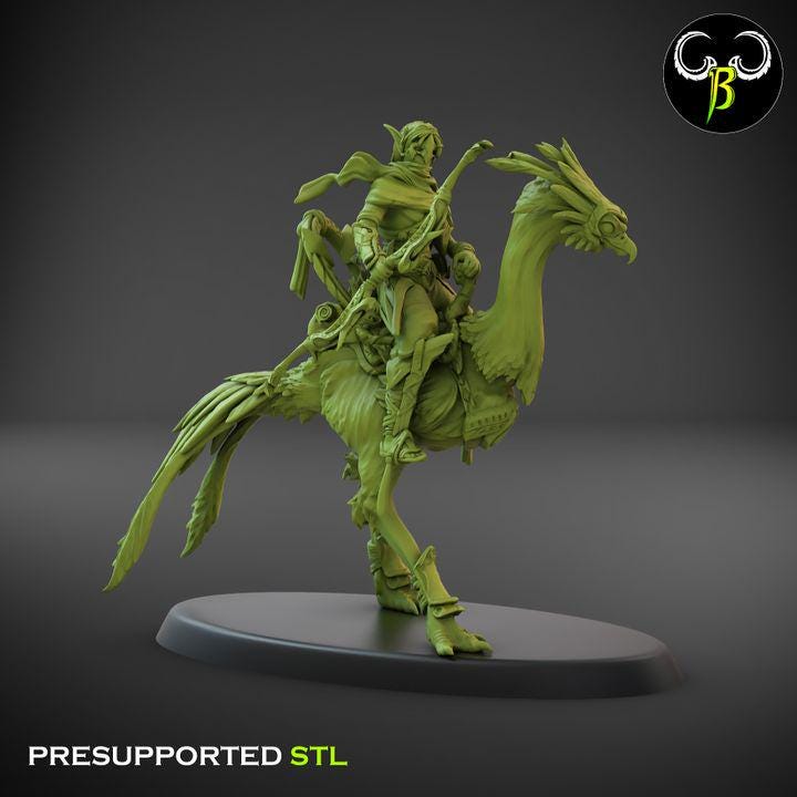 Sand Runners, Bow Squad 1 (3 Variants Available) - Clay Beast Creations