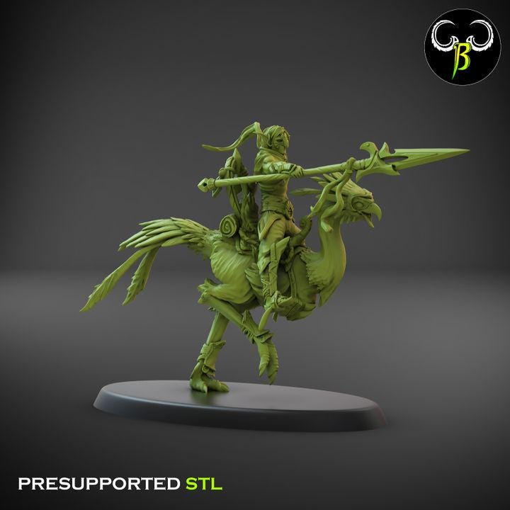 Sand Runners, Lance Squad 2 (3 Variants Available) - Clay Beast Creations