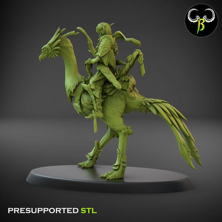 Sand Runners, Bow Squad 1 (3 Variants Available) - Clay Beast Creations