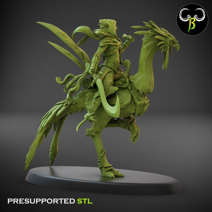 Sand Runners, Leader Squad (3 Variants Available) - Clay Beast Creations