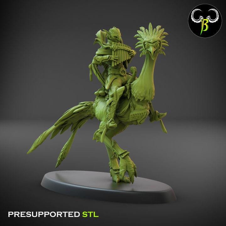 Sand Runners, Leader Squad (3 Variants Available) - Clay Beast Creations