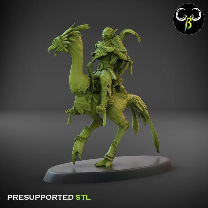 Sand Runners, Leader Squad (3 Variants Available) - Clay Beast Creations