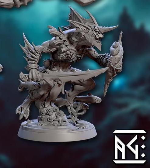 High Tide Jurakin Mirmadons, Kit II (6 Variants Available) - Artisan Guild
