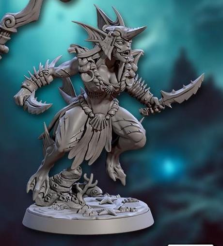 High Tide Jurakin Mirmadons, Kit II (6 Variants Available) - Artisan Guild