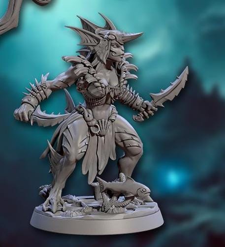 High Tide Jurakin Mirmadons, Kit II (6 Variants Available) - Artisan Guild
