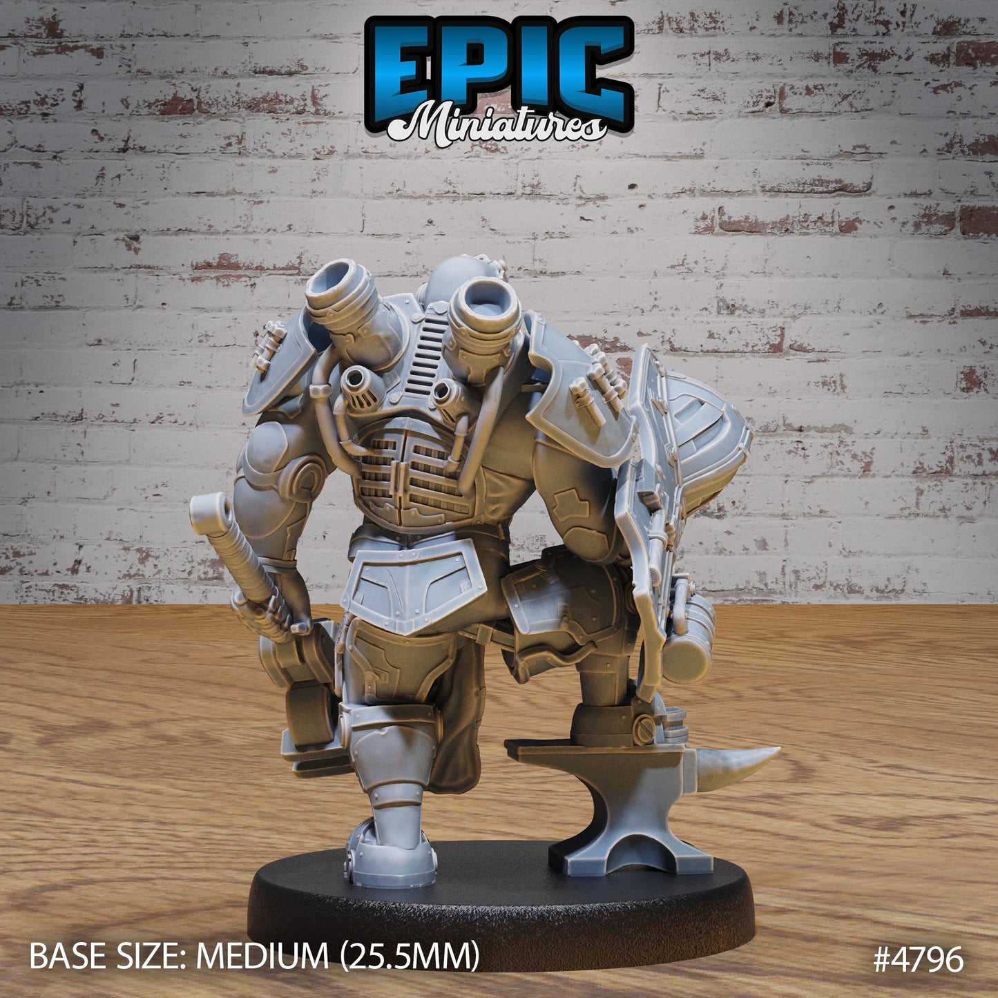 Tinkerer Knight (3 Variants Available) - Epic Miniatures