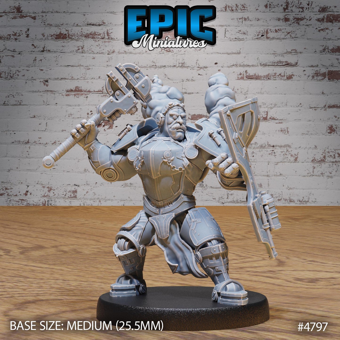 Tinkerer Knight (3 Variants Available) - Epic Miniatures