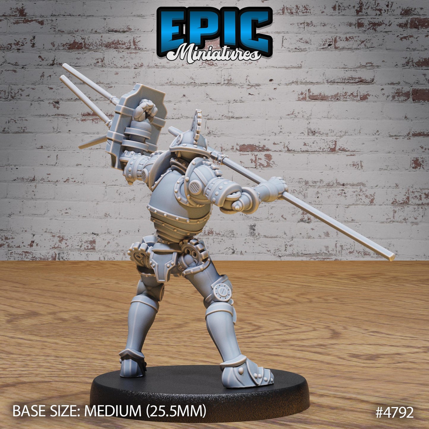 Construct Gladiators (3 Variants Available) - Epic Miniatures