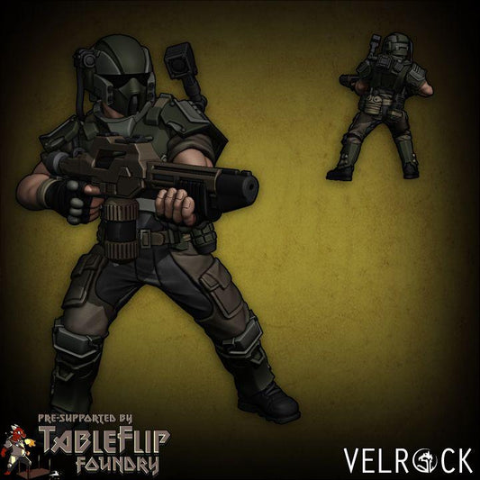 Colonial Marines, Set 2 (5 Variants Available) - Velrock