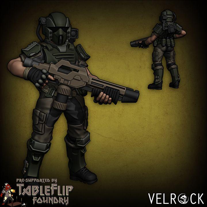 Colonial Marines, Set 2 (5 Variants Available) - Velrock