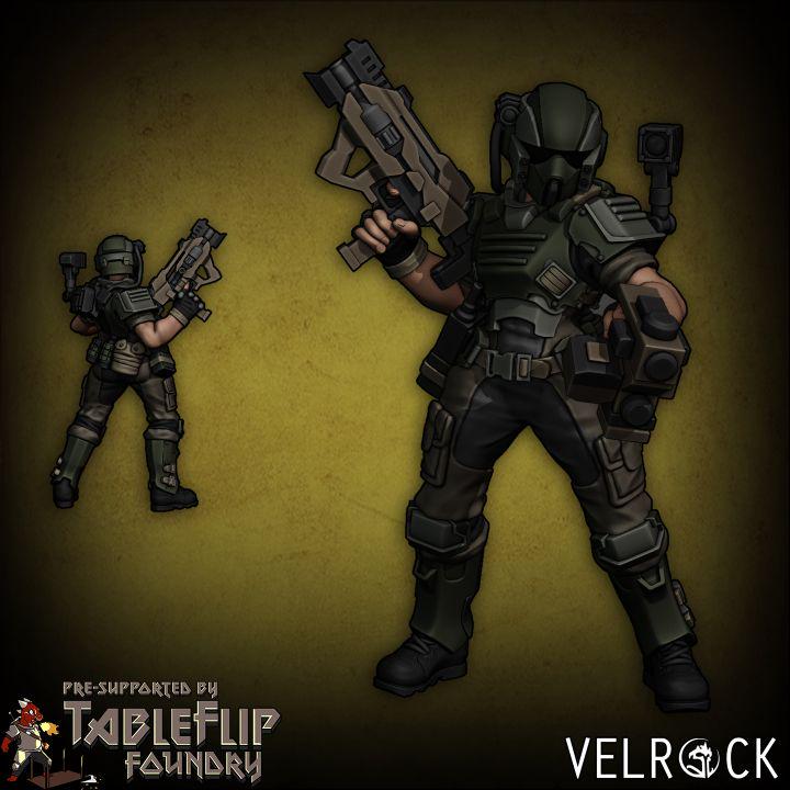 Colonial Marines, Set 2 (5 Variants Available) - Velrock