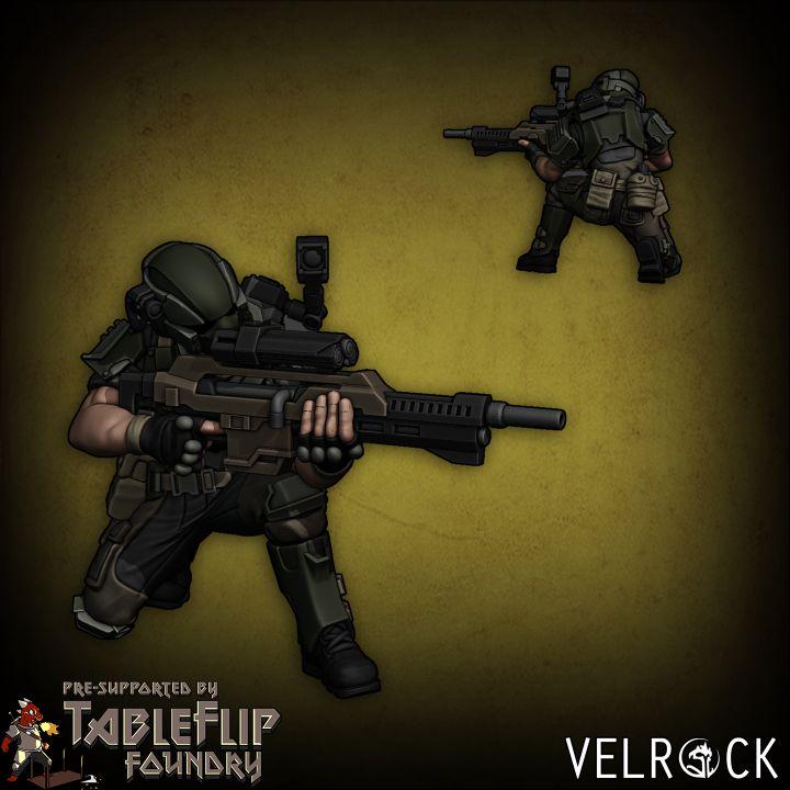 Colonial Marines, Set 2 (5 Variants Available) - Velrock