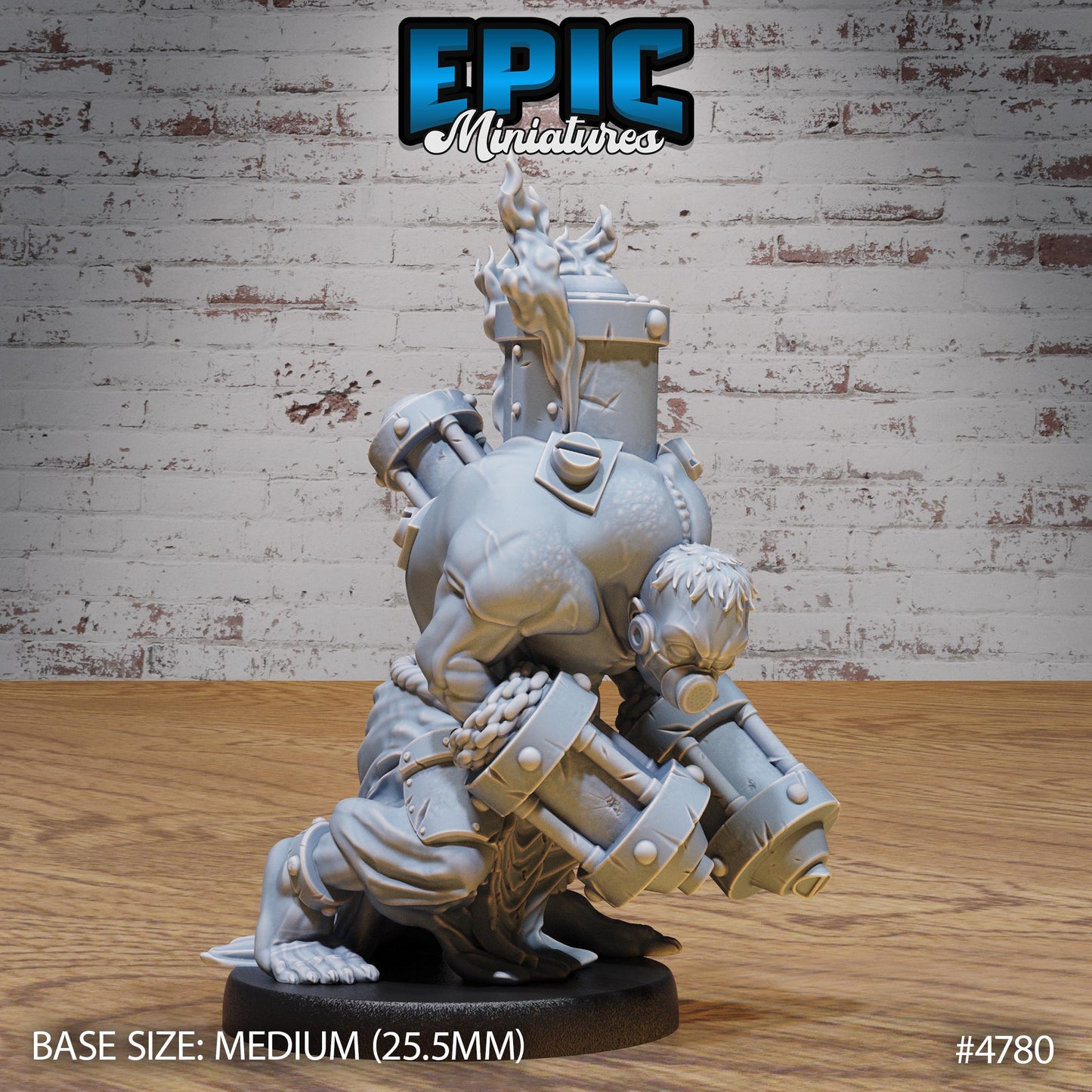 Steam Servant (3 Variants Available) - Epic Miniatures