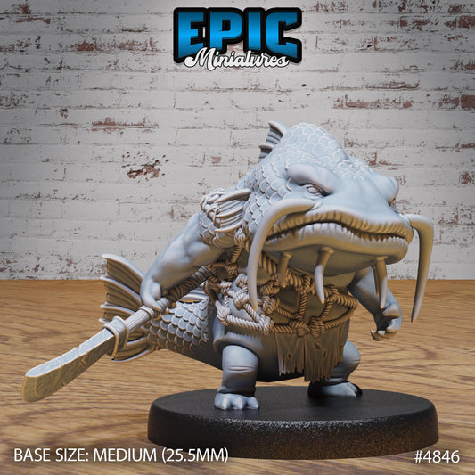 Catfish Folk (3 Variants Available) - Epic Miniatures