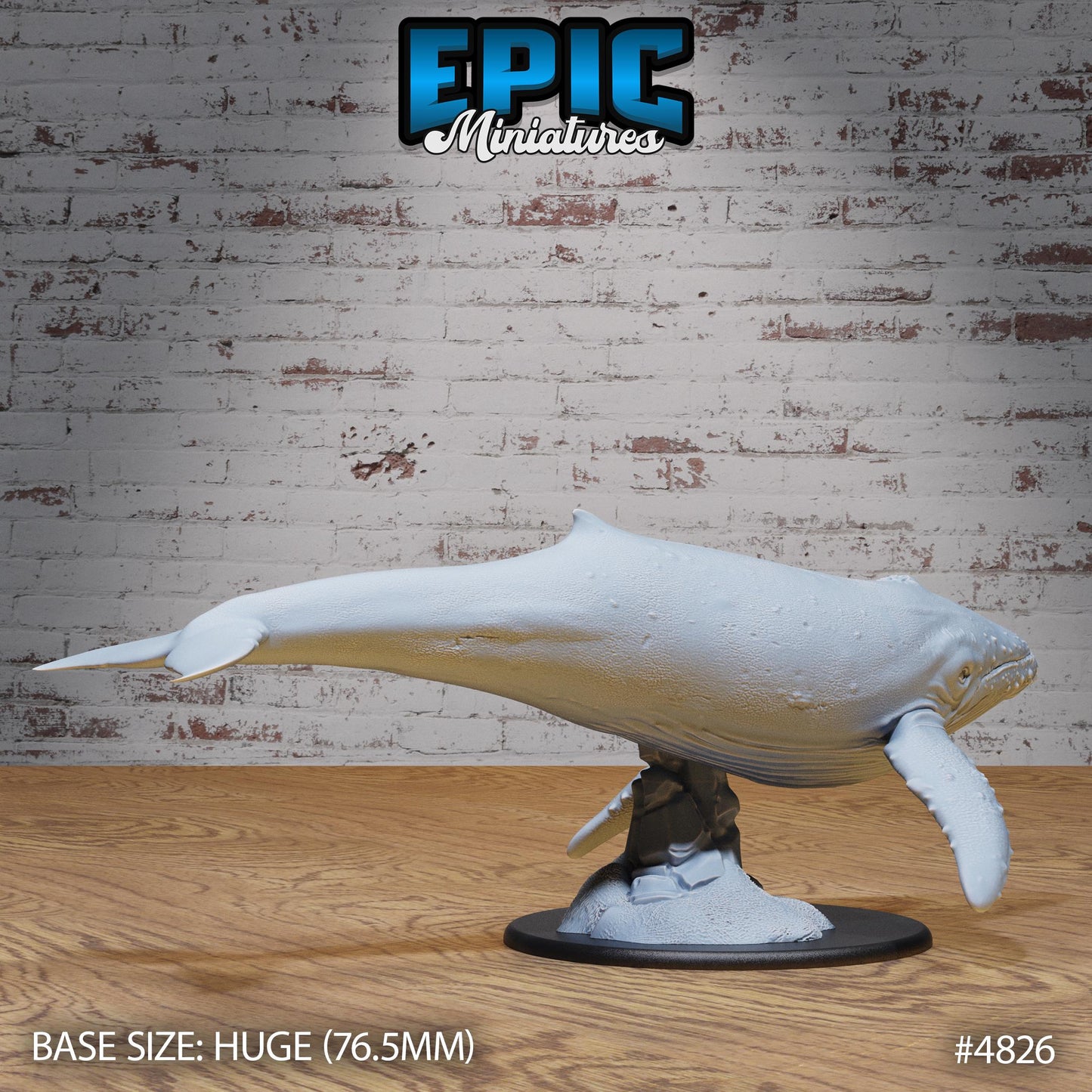 Blue Whale (2 Variants Available) - Epic Miniatures