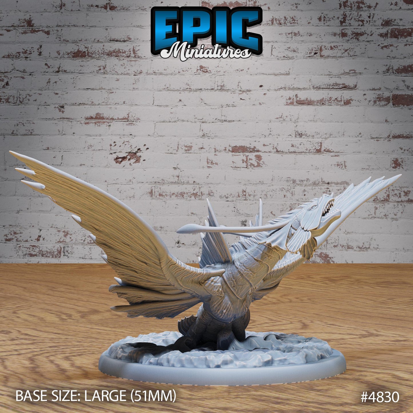 Sea Wyvern (3 Variants Available) - Epic Miniatures