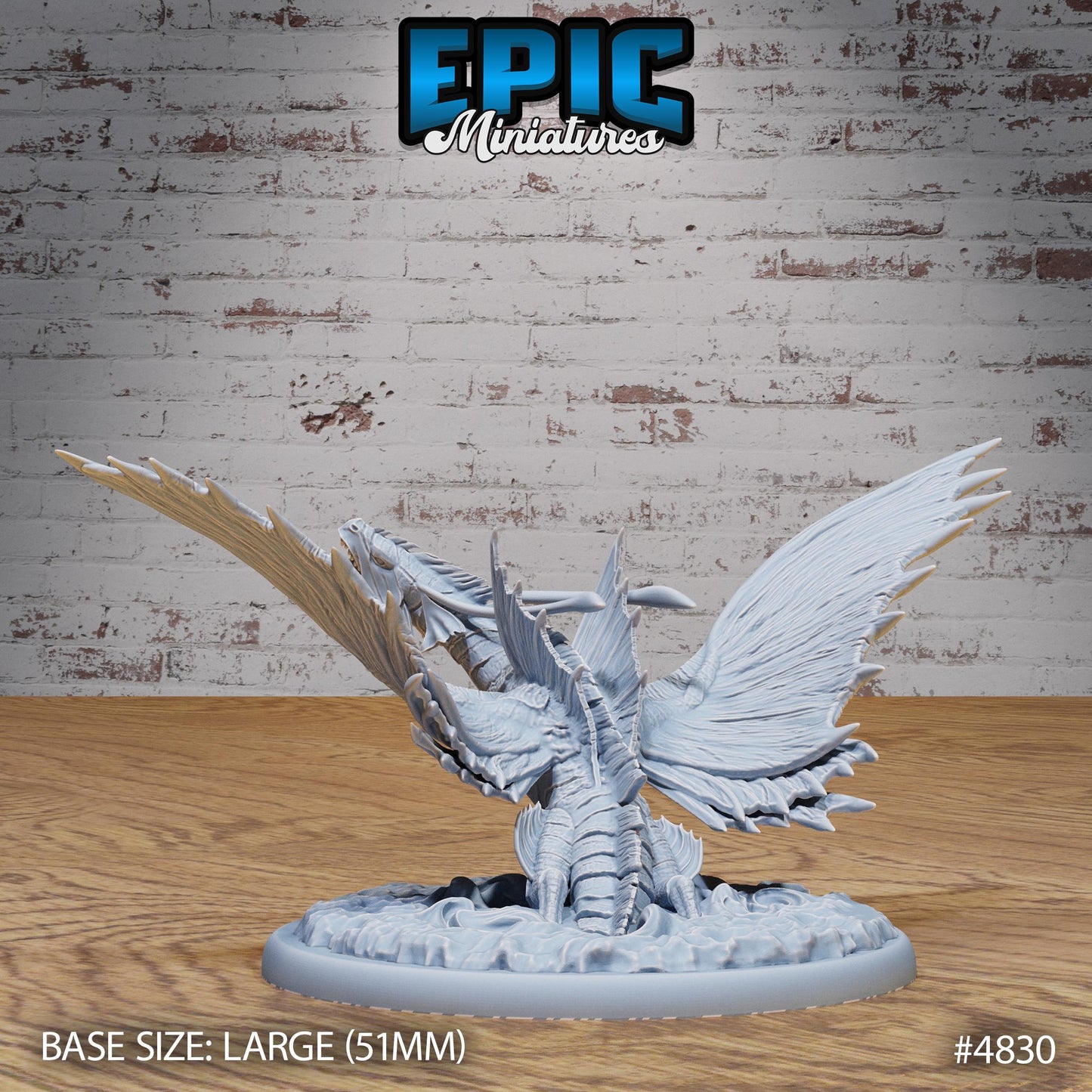 Sea Wyvern (3 Variants Available) - Epic Miniatures