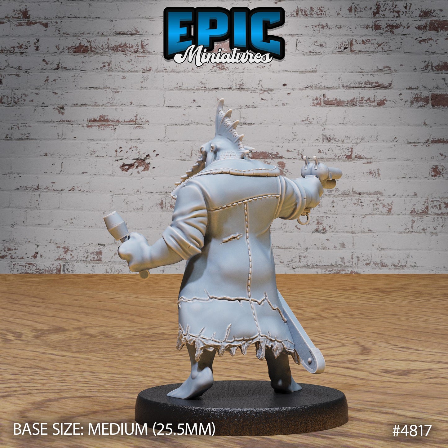 Sawhead Pirate (3 Variants Available) - Epic Miniatures