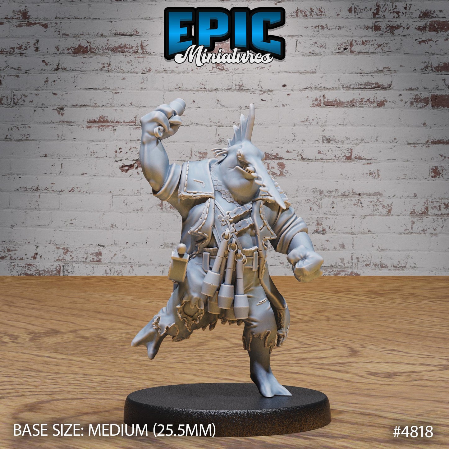 Sawhead Pirate (3 Variants Available) - Epic Miniatures