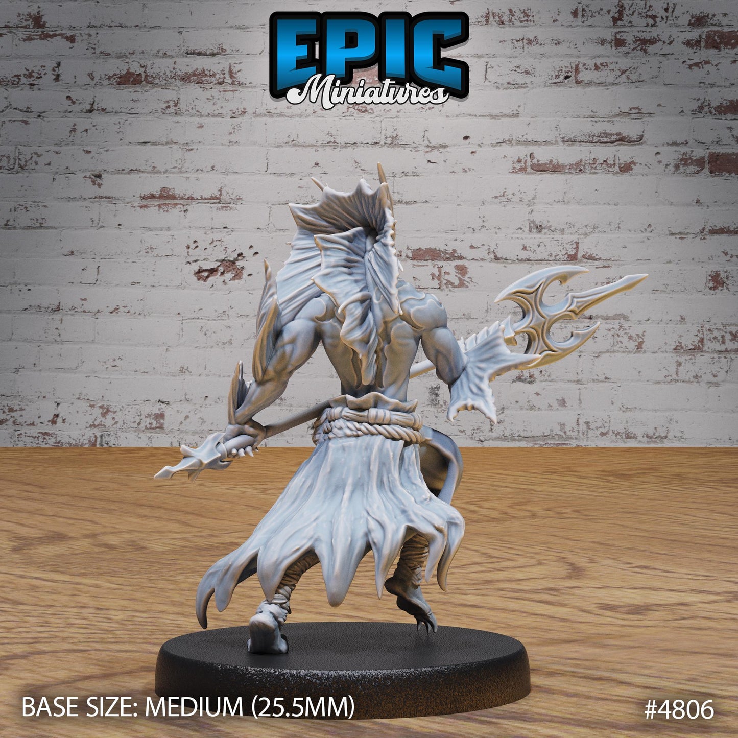 Atlantean Merfolk (3 Variants Available) - Epic Miniatures