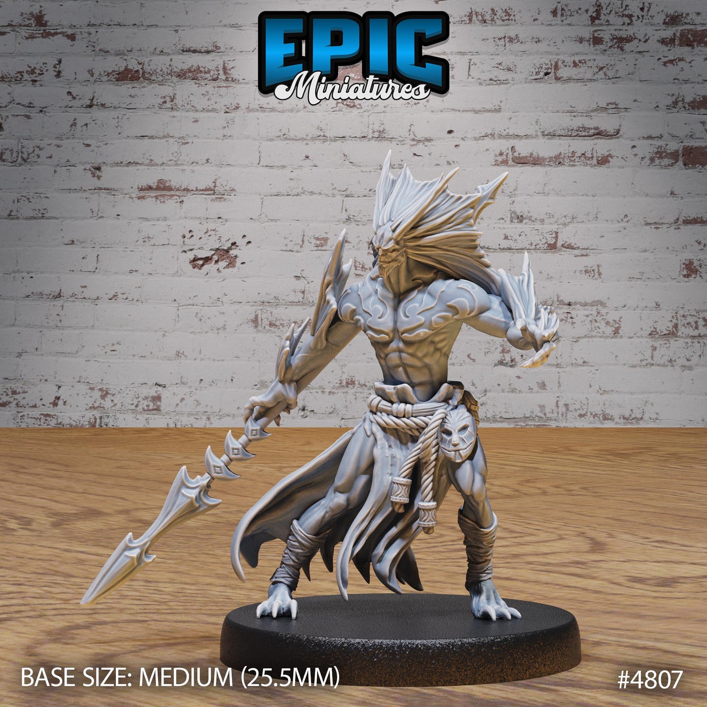 Atlantean Merfolk (3 Variants Available) - Epic Miniatures