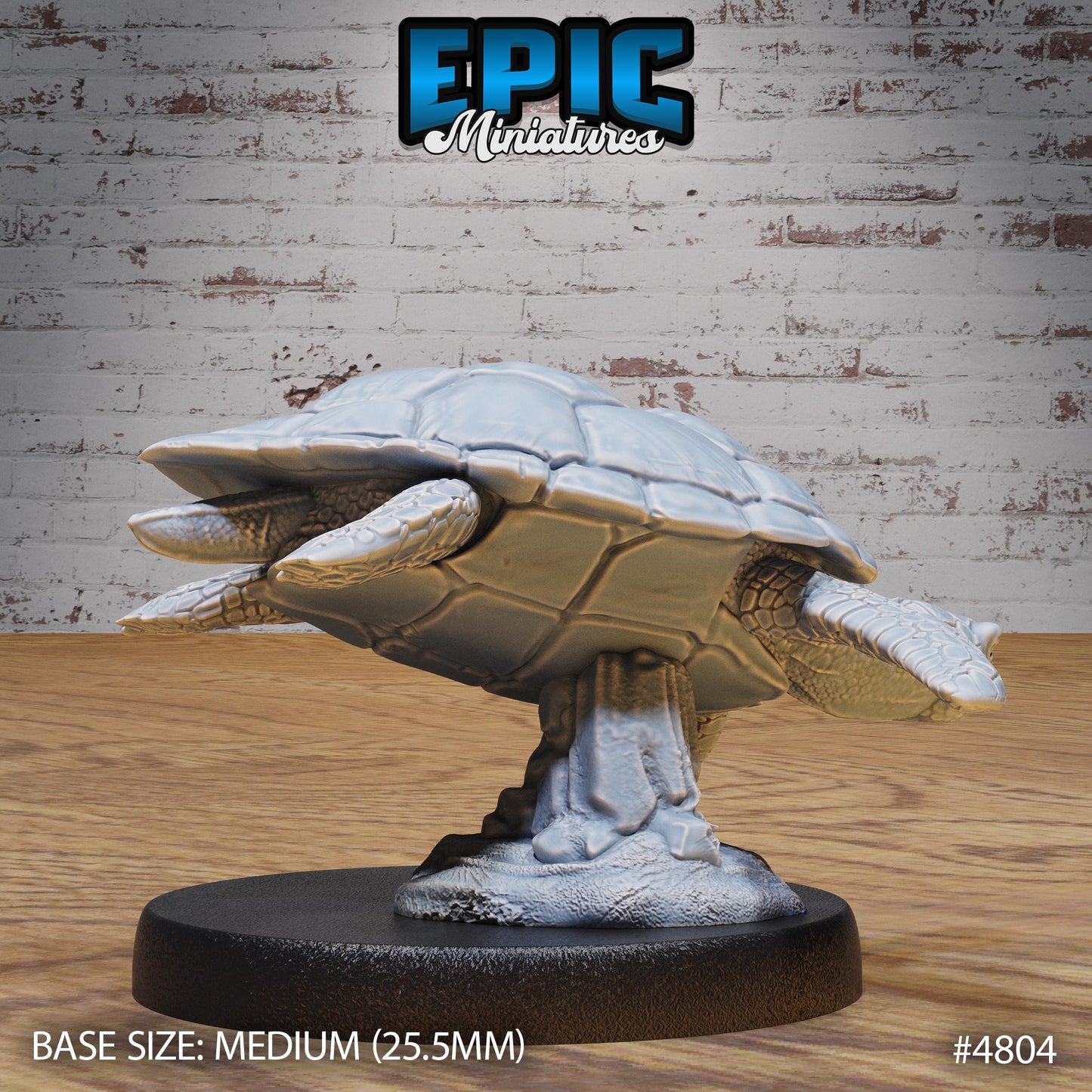 Sea Turtle (2 Variants Available) - Epic Miniatures