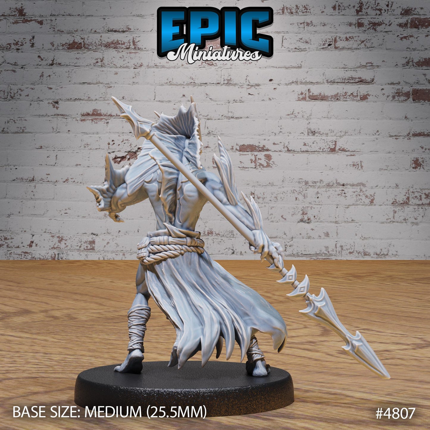 Atlantean Merfolk (3 Variants Available) - Epic Miniatures