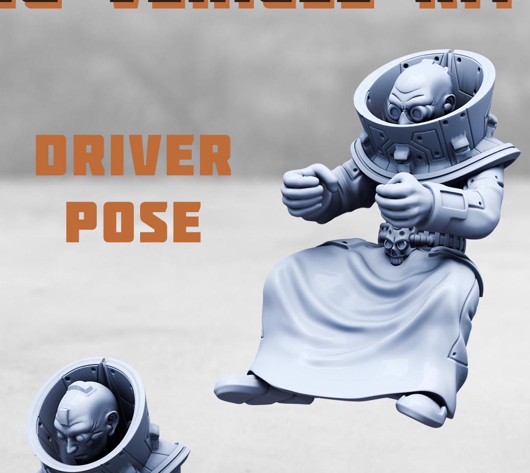 Silent Spectre Gang Vehicle Riders (3 Variants Available) - Print Minis