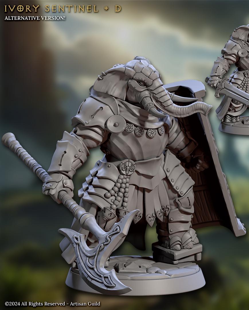 Ivory Sentinels, Set I (6 Variants Available) - Artisan Guild