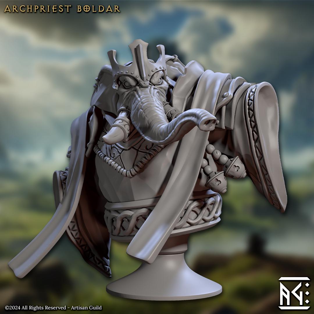 Archpriest Boldar Bust - Artisan Guild