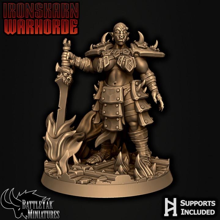 Discordant Conductor, Demonic Musician Pinup - Battle Yak