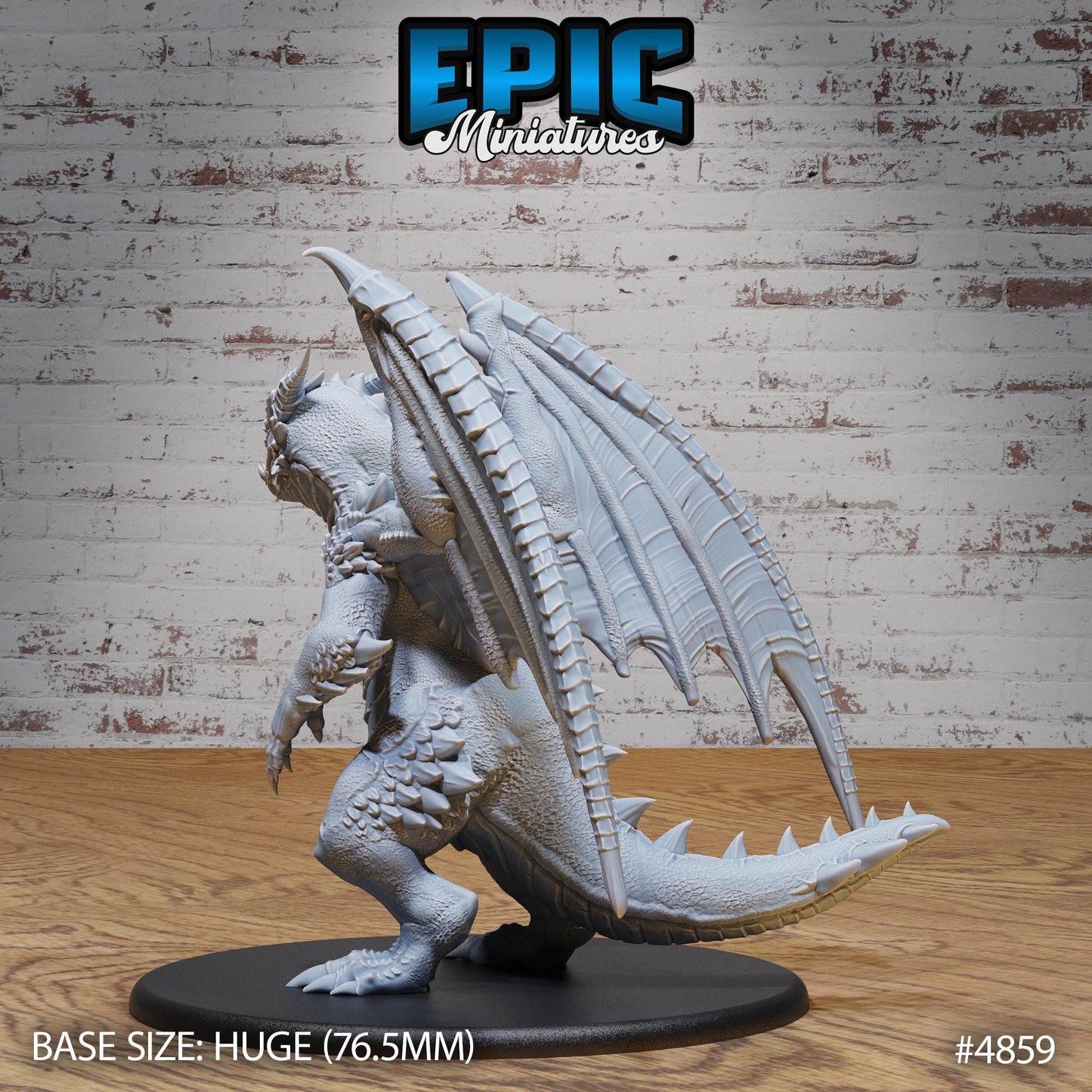 Bipedal Dragons (4 Variants Available) - Epic Miniatures