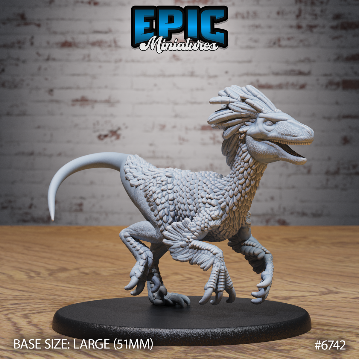 Raptors, Set 2 (4 Variants Available) - Epic Miniatures