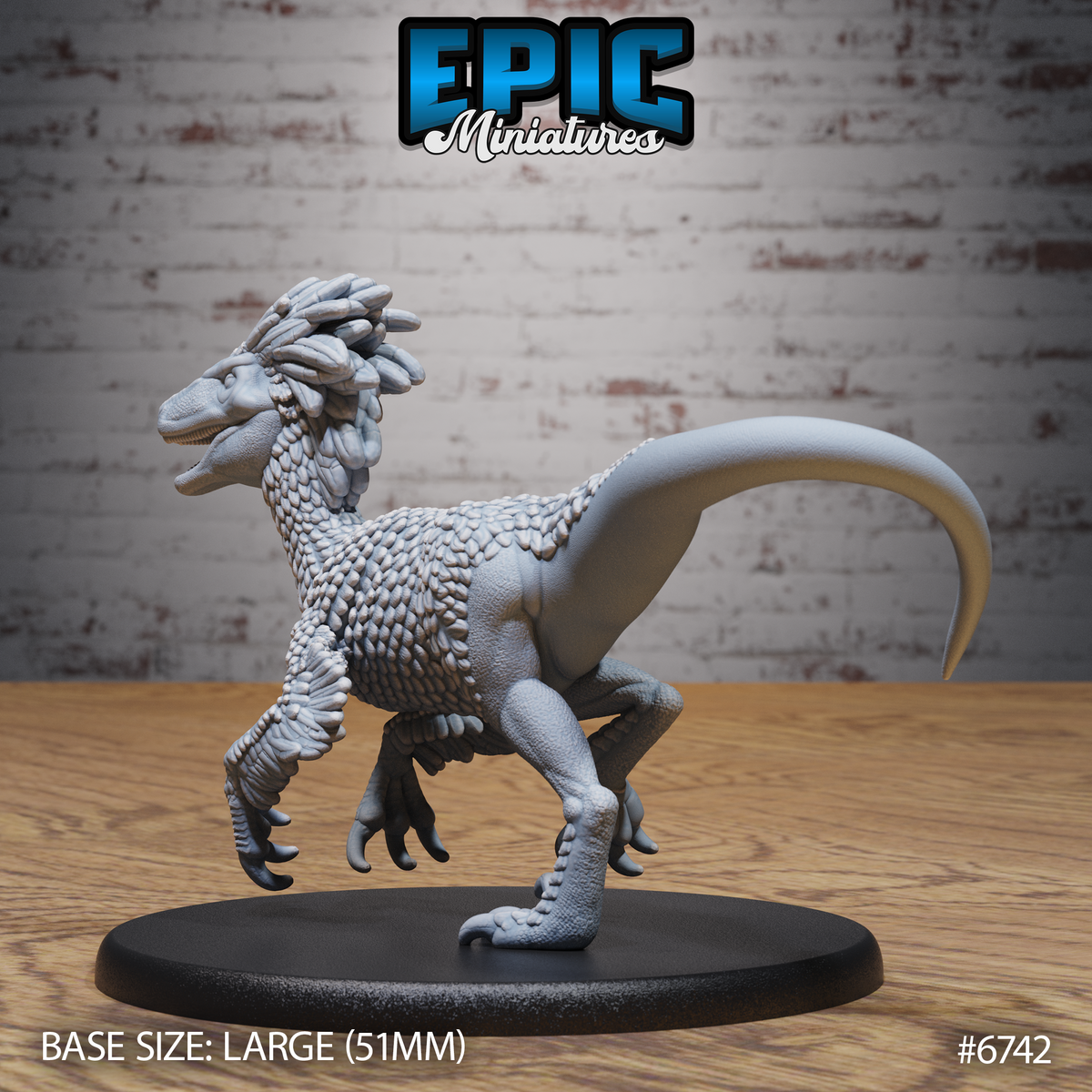 Raptors, Set 2 (4 Variants Available) - Epic Miniatures