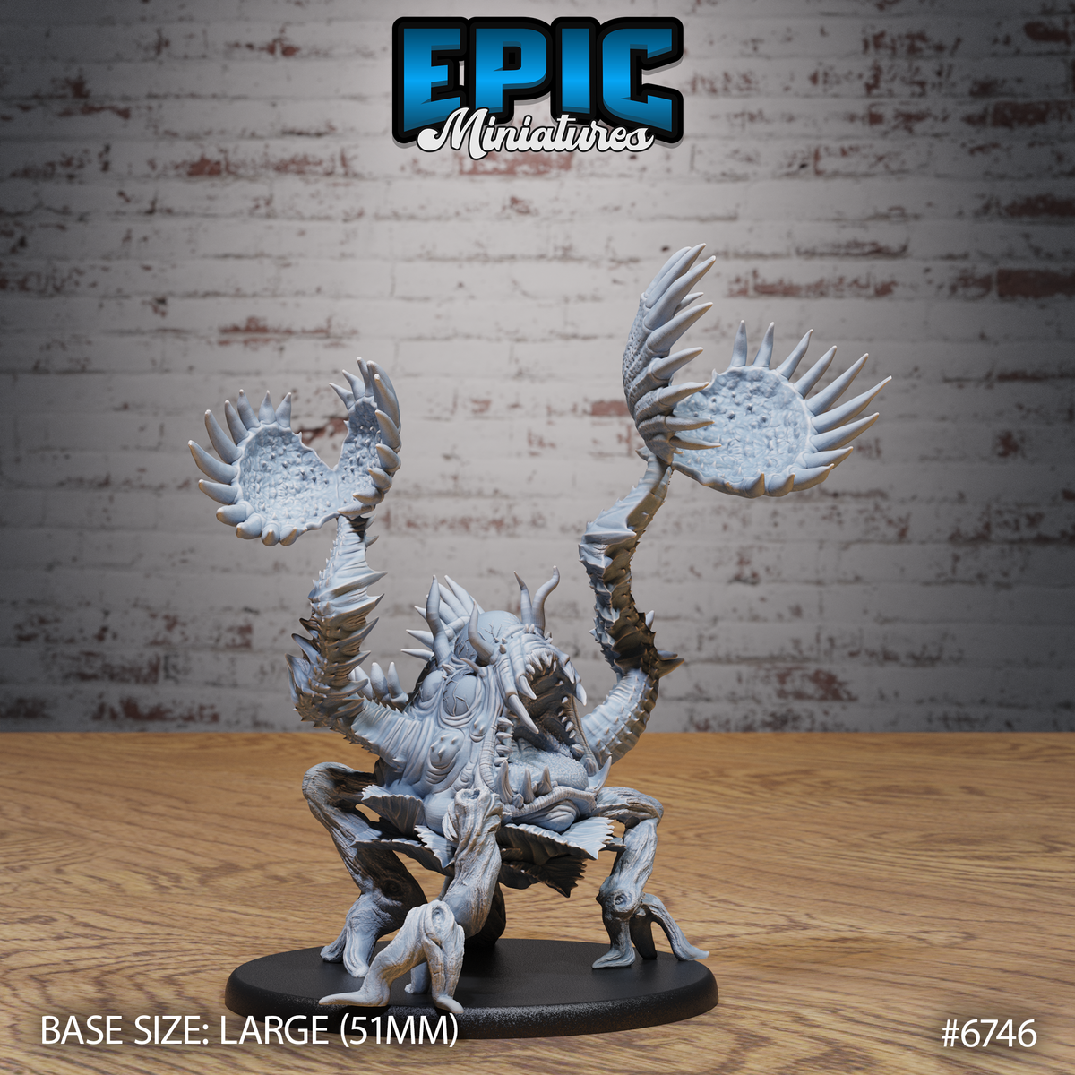 Giga Flytrap, Animated Carnivorous Plant (3 Variants Available) - Epic Miniatures