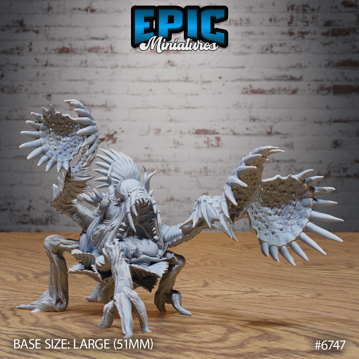 Giga Flytrap, Animated Carnivorous Plant (3 Variants Available) - Epic Miniatures